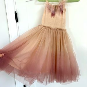 Tutu du Monde dress Used sz 4-5 tulle mauve purple Mysterious Wings Mink/Plum